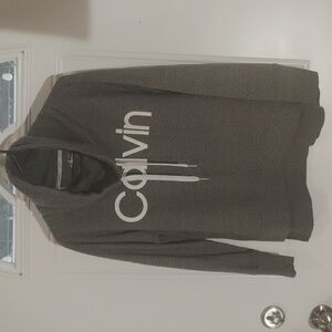 Calvin Klein Gray Sweater size Small Oversized